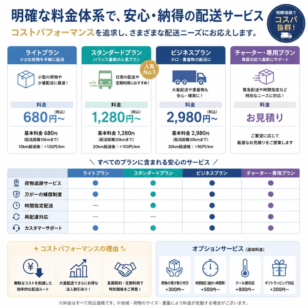 料金プランのご案内