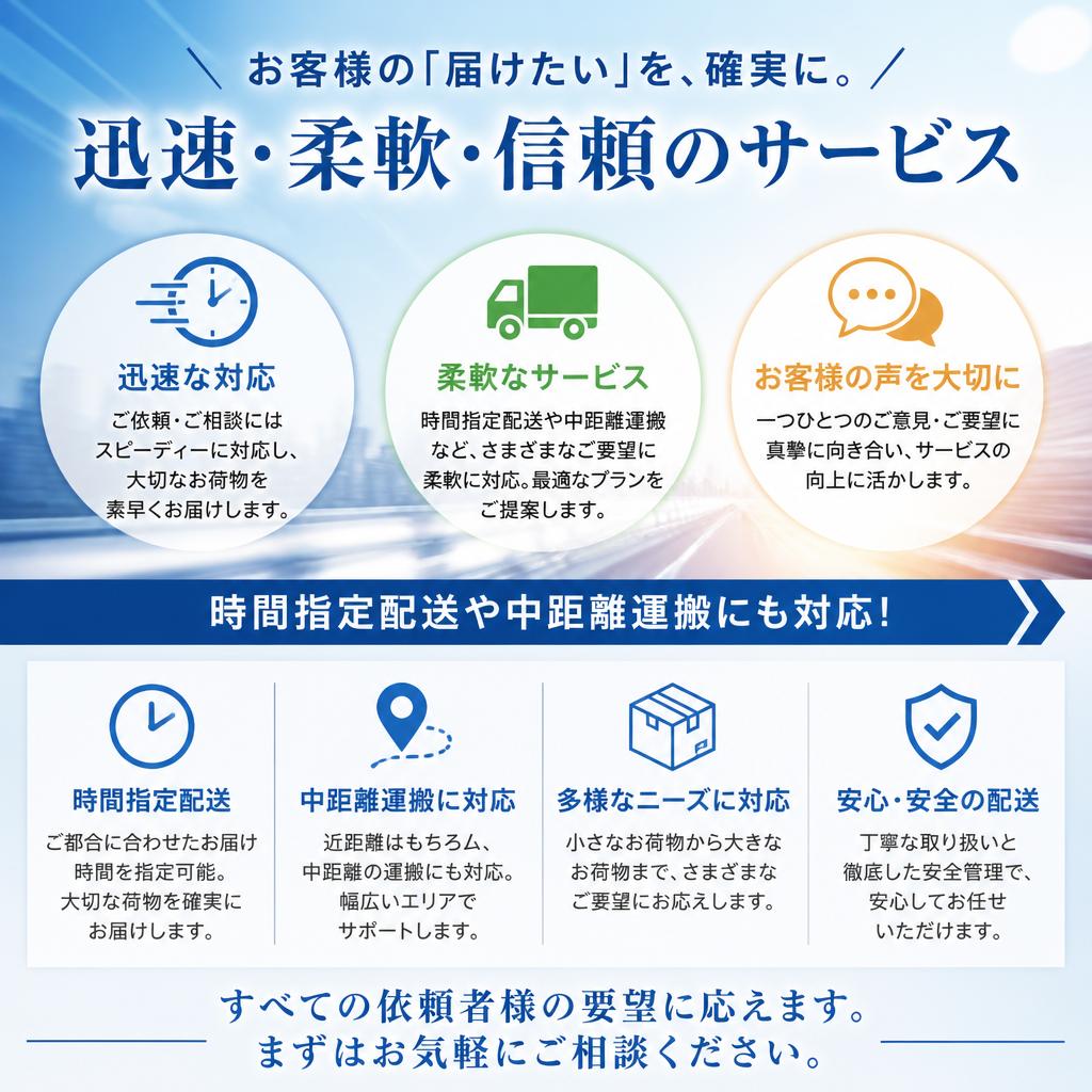 選ばれる理由