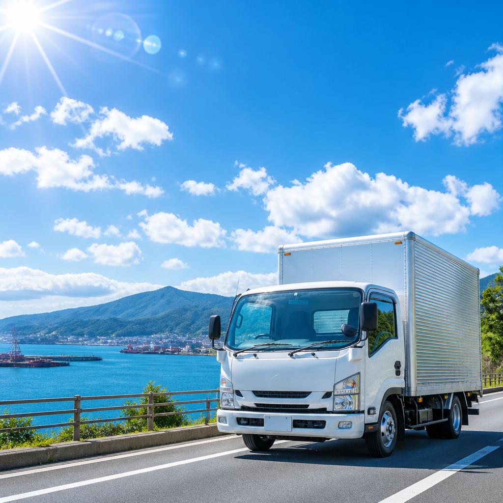 運がいい配送サービス！呉市・広島県で安心をお届けします！