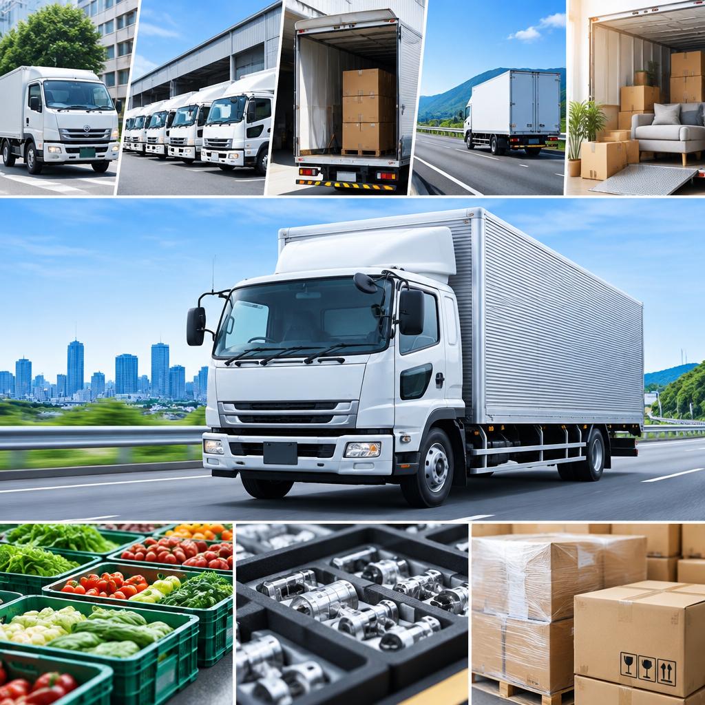 その荷物、その事情に合わせて。頼れる運送の選択肢