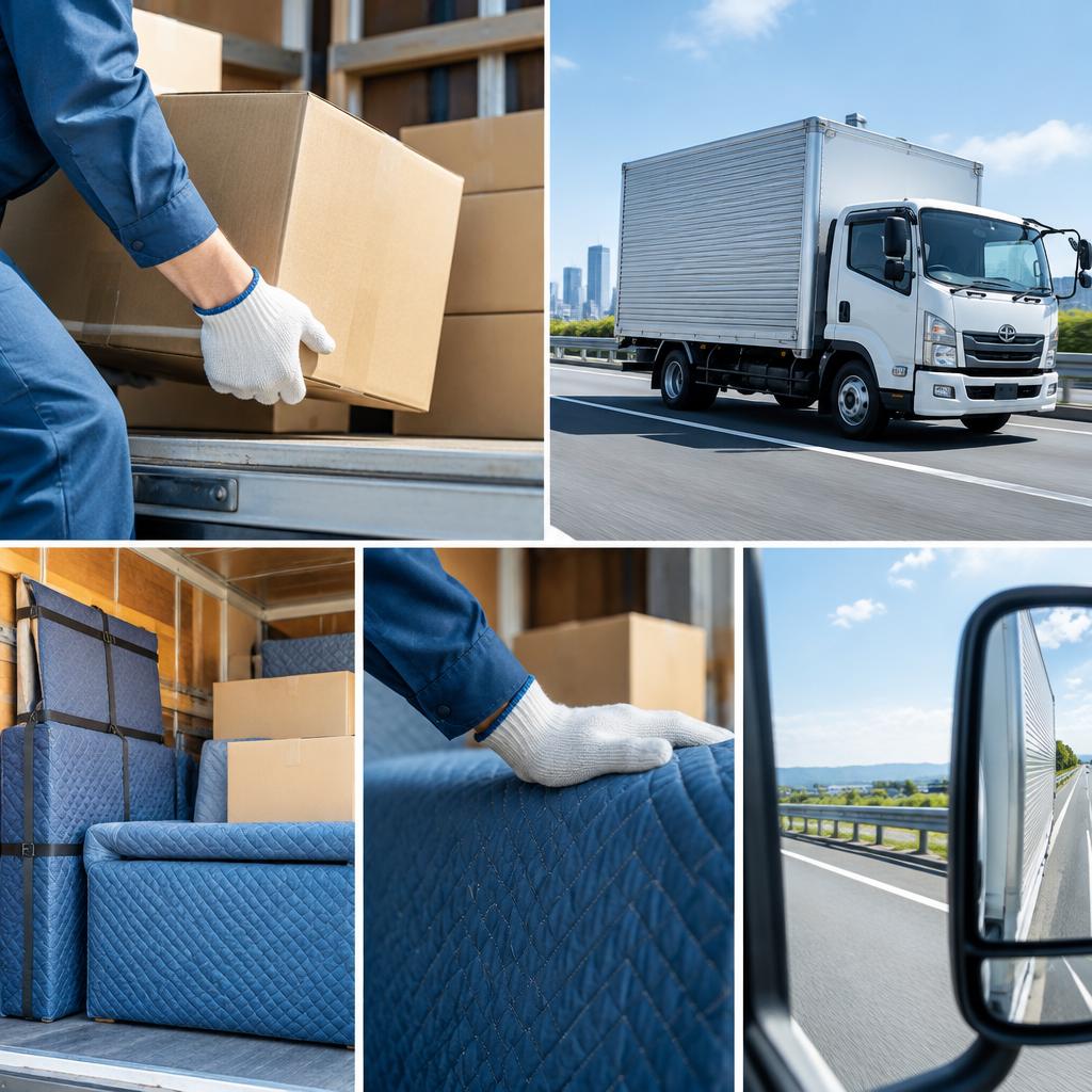 「任せてよかった」は、安全運転と丁寧な荷扱いから