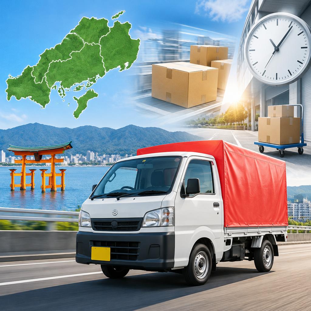 必要な時に、必要な荷物を。広島のスポット配送に柔軟対応