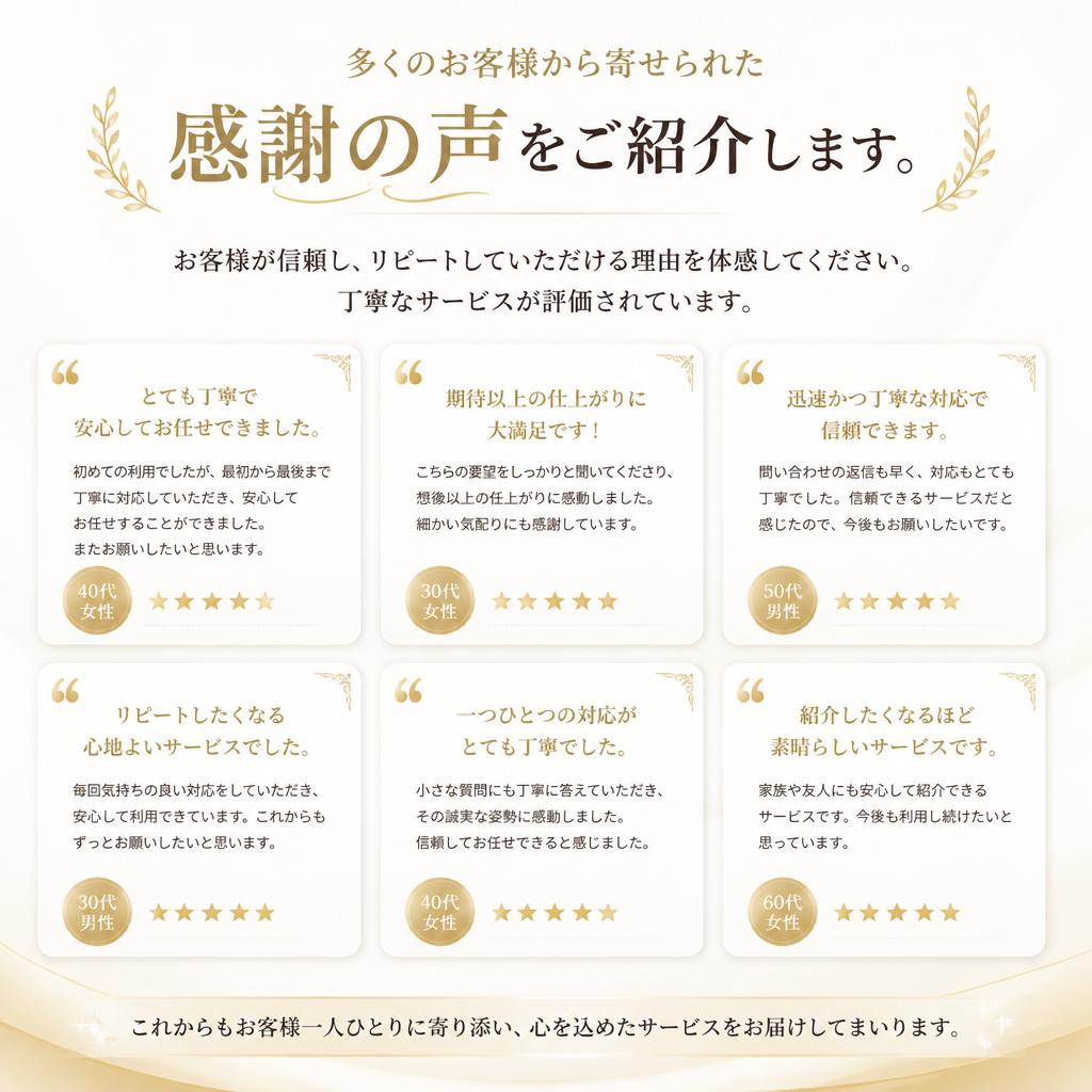 2. お客様の声