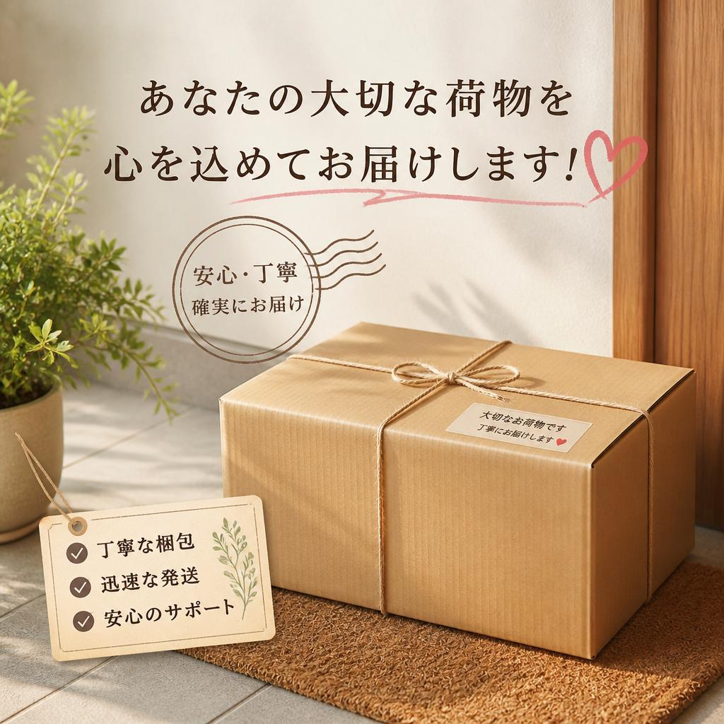 あなたの大切な荷物を心を込めてお届けします！