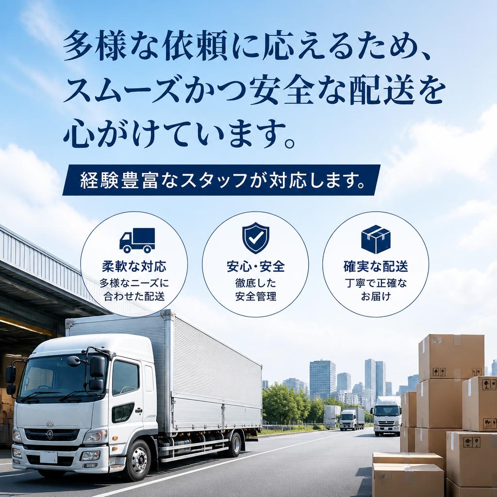 信頼の宅配・運送サービス