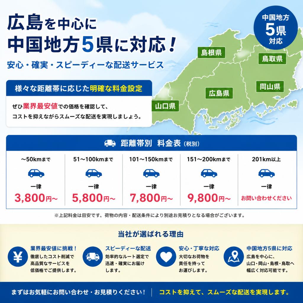 対応エリアと料金