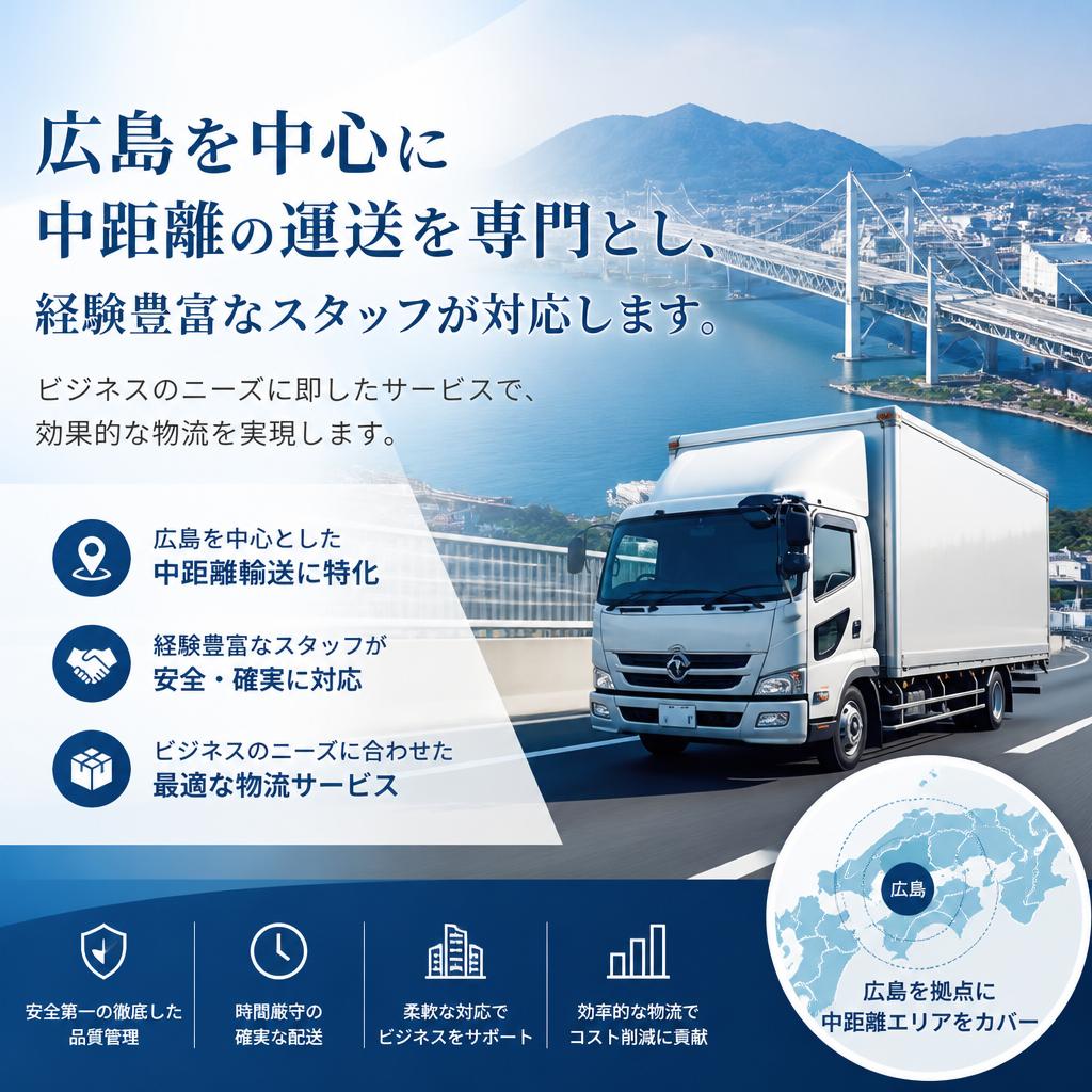 中距離運送のプロフェッショナル