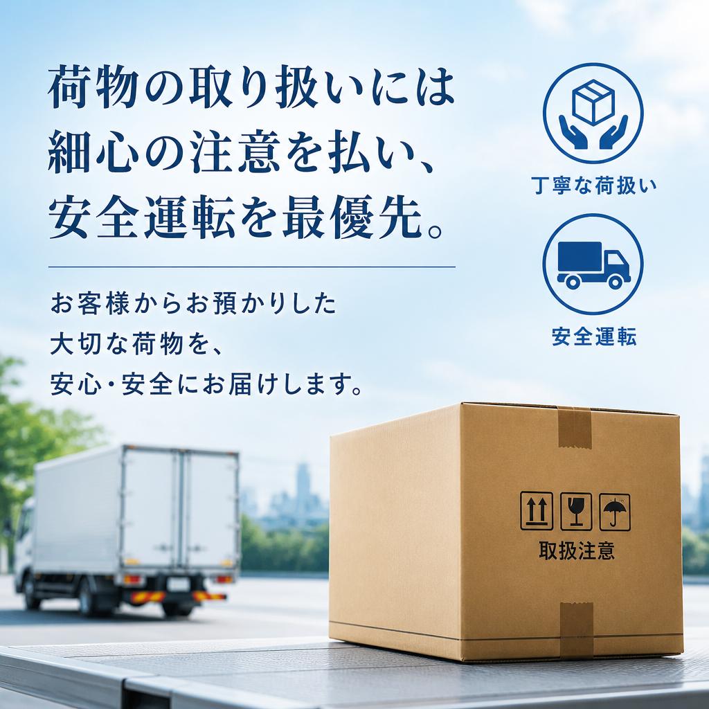 安全第一！丁寧な作業で信頼を構築