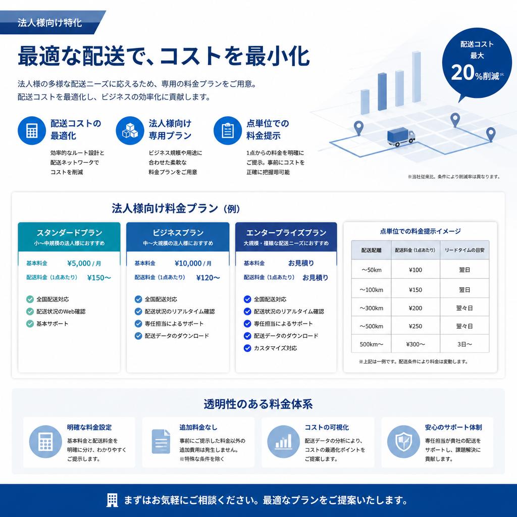 柔軟なプランと料金体系