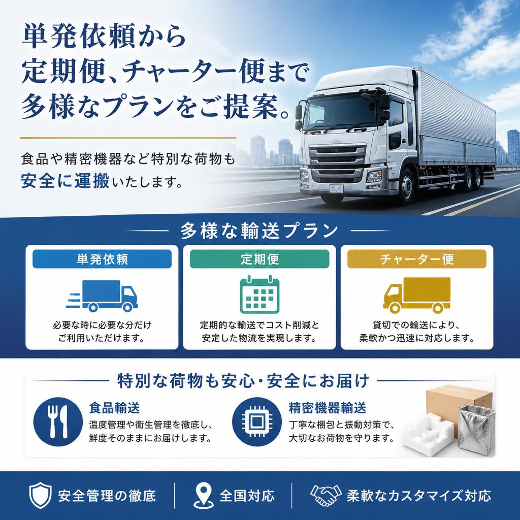 お客様の多様なニーズに応えるプラン