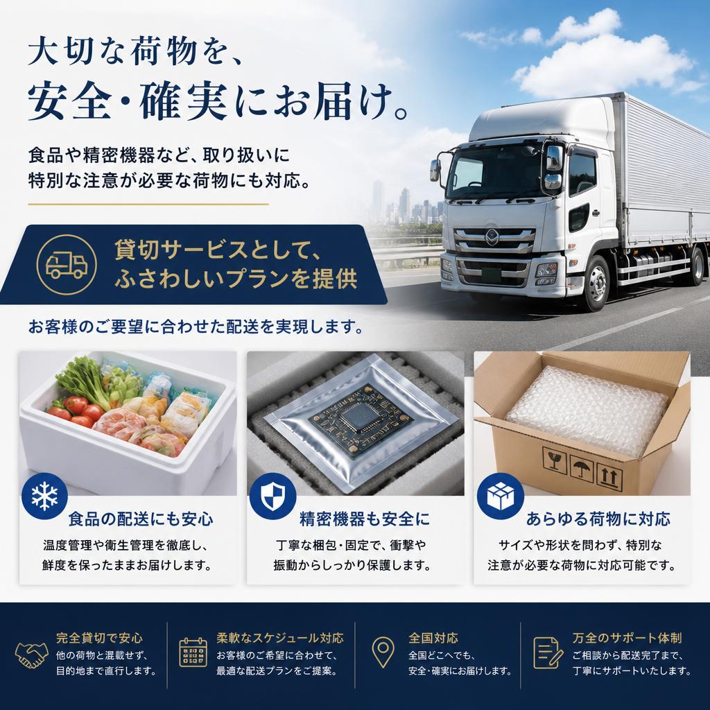 多様なニーズに応えるサービス内容