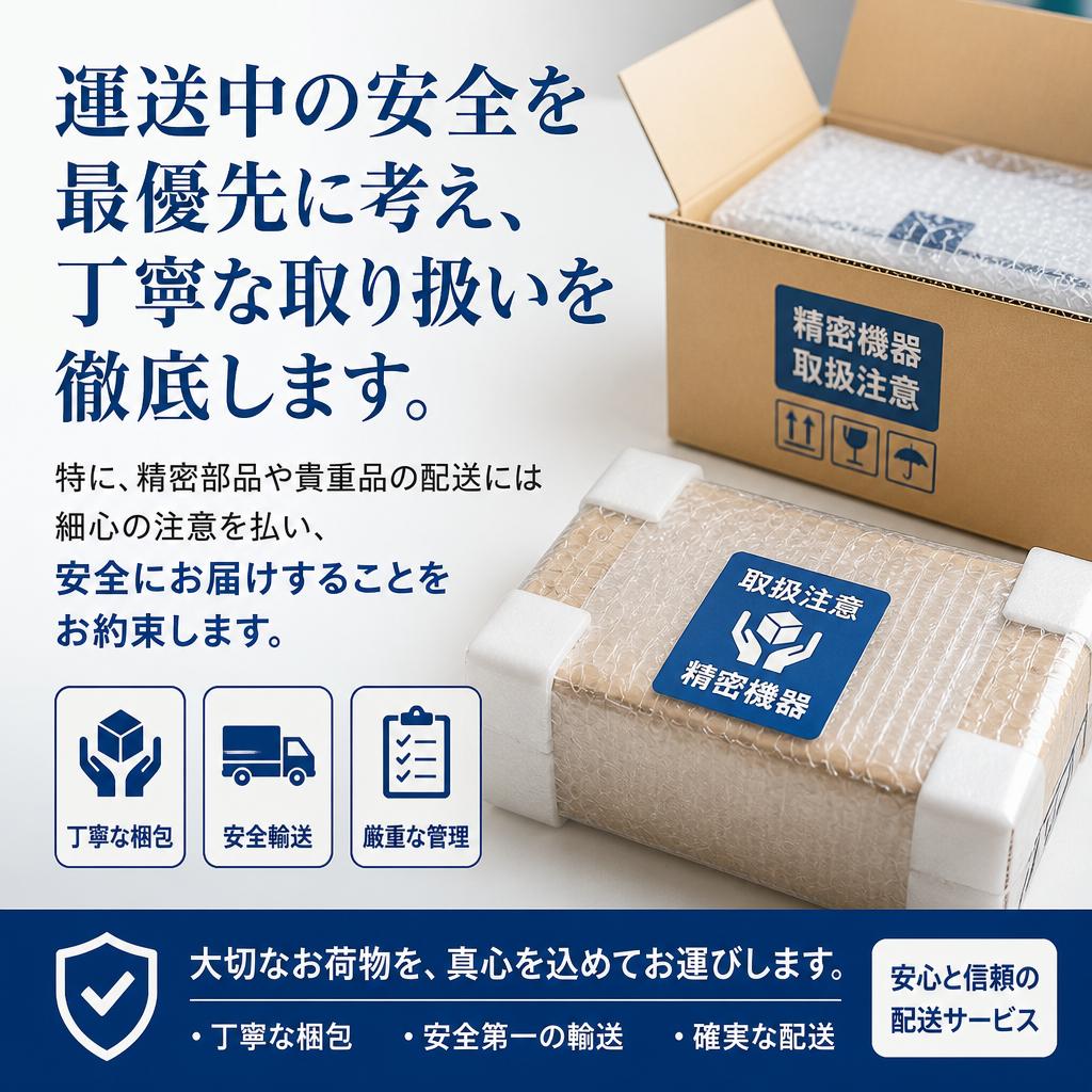 2. 安全運転を徹底した配送のプロフェッショナル