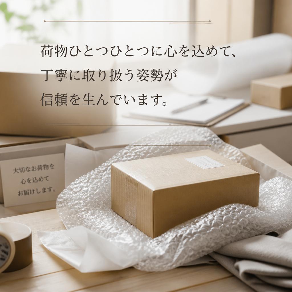 丁寧なサービスでの信頼構築