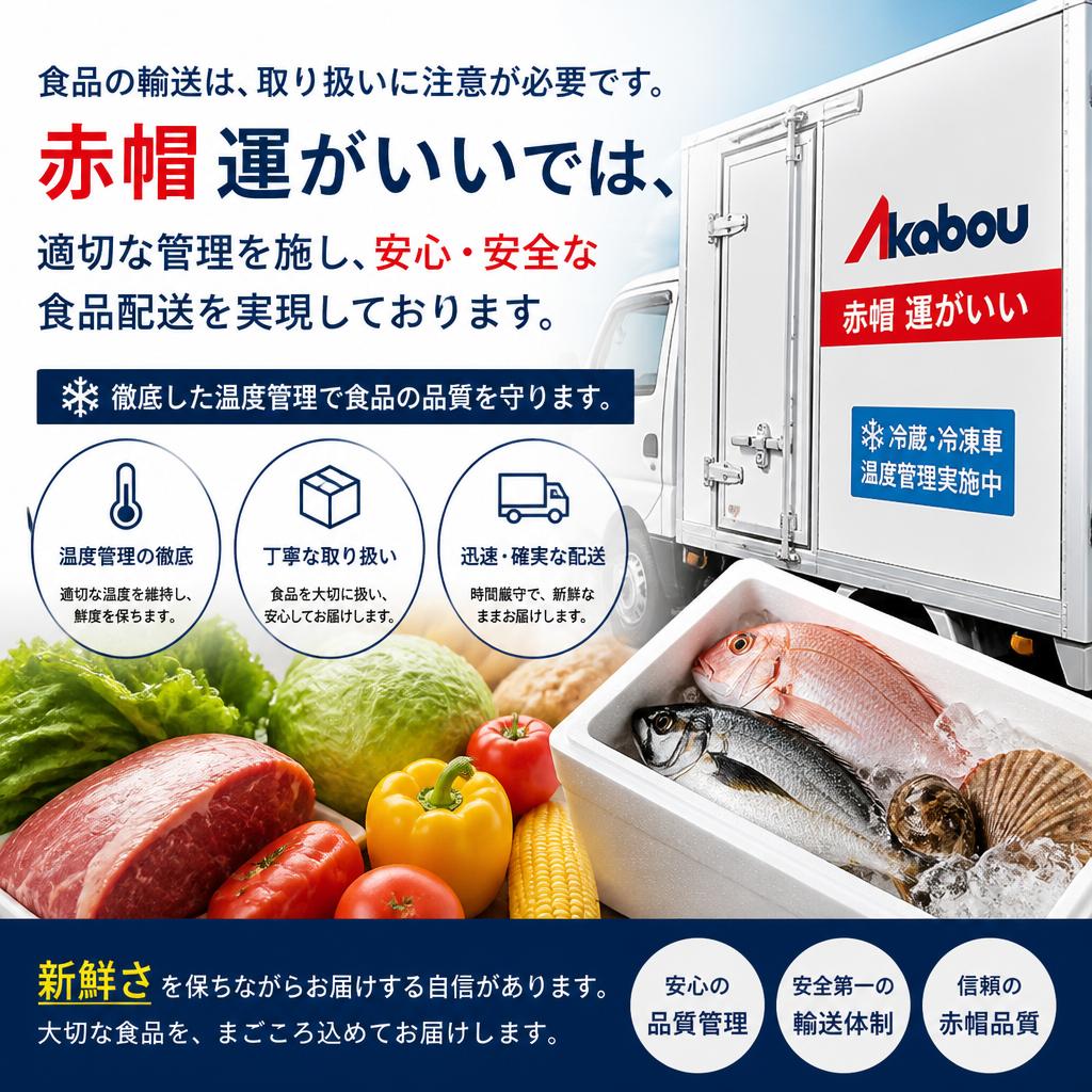 食品配送はお任せ
