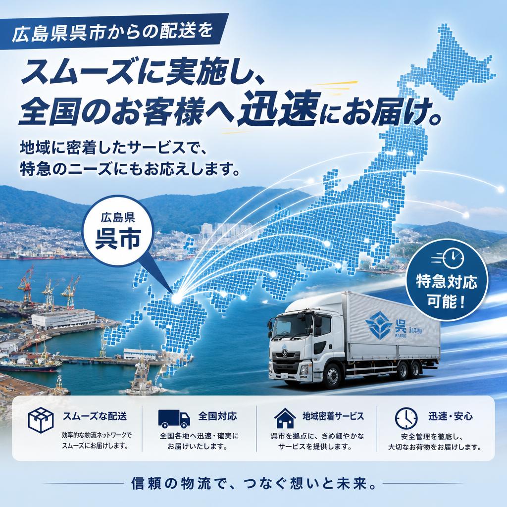 呉市を拠点に全国へ