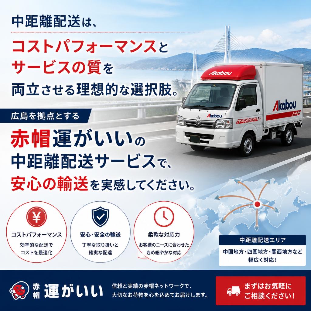 中距離配送のメリット